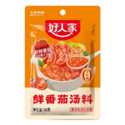 plus会员：TEWAY FOOD 好人家 鲜番茄底料 火锅底料鲜番茄汤料调味品一料多用50g