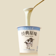 北海牧场 经典小白杯高钙低温风味发酵乳 100g*12杯