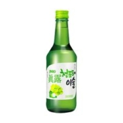 真露 韩国原装进口真露果味烧酒 草莓葡萄西柚李子味非清酒360ML*4瓶装