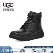 UGG 2023秋季男士休闲舒适平底纯色系带时尚马丁靴短靴1151791