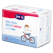 露安适（Lelch）小奶熊mini拉拉裤L22片(9-14kg)日用婴儿大号 尿不湿学走裤