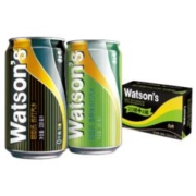 PLUS会员，需首购：（Watsons）屈臣氏 苏打汽水混合系列 330ml*24罐*2箱