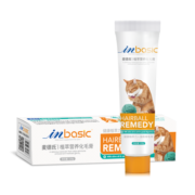 麦德氏IN-BASIC猫用植萃营养化毛膏120g 宠物猫咪化毛膏营养膏吐毛去毛球膏