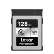 雷克沙（Lexar）128GB CFexpress Type B存储卡 SILVER系列 读1750MB/s 写1300MB/s   8K高清影像卡