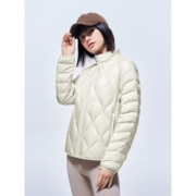 BOSIDENG 波司登 2023新款秋季鹅绒羽绒服女轻暖鹅绒立领高级显瘦外B30131026 7185 160/84A