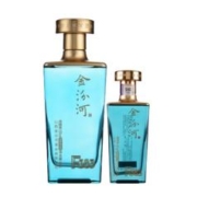 金汾河F383 清香型白酒 53度礼盒装 53度 253mL 1瓶 光瓶装