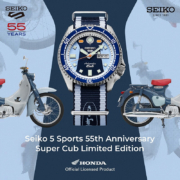 SEIKO 精工 5号系列 HONDA SUPER CUB 本田超级幼兽 合作限量款 42.5mm 机械手表