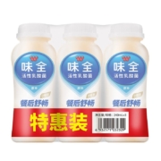 plus会员：味全活性乳酸菌原味 240ml*3 800亿活菌 *4件