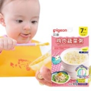 88VIP会员：Pigeon 贝亲 婴幼儿辅食粥 鸡肉蔬菜味 80g