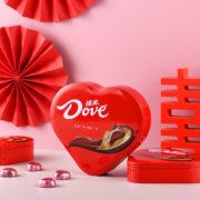 Dove 德芙 5.3g*6粒红色心语礼盒