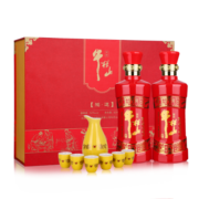 牛栏山鸿运老酒 浓香型白酒 52度 500ML*2瓶 过年送礼 年货礼盒装