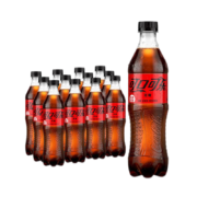 京喜特价APP:可口可乐（Coca-Cola）碳酸汽水饮料 500ml 零度可乐500ml*12瓶