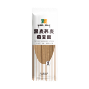 西麦黑麦荞麦燕麦面100g*4袋挂面面条全粗粮0脂肪速食代餐