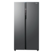 美的（Midea）电冰箱对开门 550升大容量双开门电冰箱家用一级能效双变频风冷无霜净味保鲜 以旧换新 BCD-550WKPZM(E)