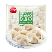 三全 经典升级灌汤水饺 韭菜猪肉水饺 450g*10件