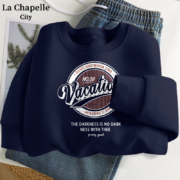 京东百亿补贴：La Chapelle City拉夏贝尔衣服外套卫衣女  藏蓝-假期 L