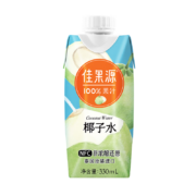需首单、PLUS会员：佳果源 100%椰子水 1L*2瓶