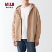 MUJI 無印良品 无印良品 男女通用紧密编织毛圈拉链休闲外套无性别拉链卫衣