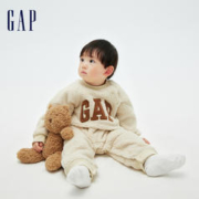 20点开始：Gap 盖璞 婴儿仿羊羔绒一体式连体衣