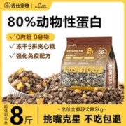 LUSCIOUS 路斯 狗粮成幼犬鲜肉冻干粮柯基金毛泰迪强化免疫配方通用型无谷粮