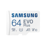 SAMSUNG 三星 EVO Plus系列 Micro-SD存储卡 64GB（UHS-I、V10、U1、A1）