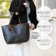 COACH 蔻驰 女士CITY大号单肩手提包托特包白色5696IMRFF