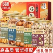 春江月 高端纯坚果礼盒罐装年货送礼1788g*1提