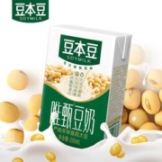 22日10点、限5000件、聚划算百亿补贴：豆本豆 唯甄原味豆奶250ml*6盒