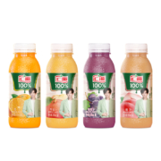 88VIP：汇源100%果汁乐享礼盒混合口味装300ml*8瓶包装至少3种口味随机发