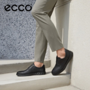 爱步（ECCO）商务皮鞋男 秋季新款软底舒适通勤德比鞋 S 轻巧混合520304 黑色52030401001 41