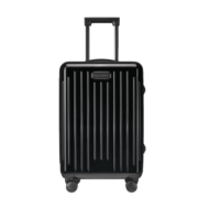 美旅箱包美旅果冻箱铝框拉杆箱男女旅行箱登机行李箱20英寸BB5*004静谧黑