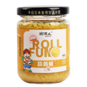 撸饭人（ROLLFUN）蒜蓉酱220g 蒜泥酱