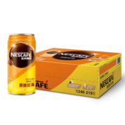 雀巢（Nestle）即饮咖啡 香滑口味咖啡饮料 原醇香滑 210ml*24罐 整箱