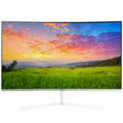 三星（SAMSUNG）31.5英寸显示器4K曲面 10.7亿专业色彩爱眼低蓝光 U32R591CWC