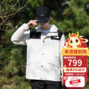 北面 防水夹克男女春夏款户外登山服防水防风外壳透气连帽冲锋衣