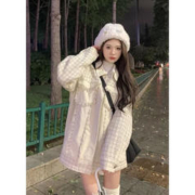 BTTKDL 秋冬宽松POLO领外套女装