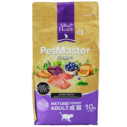 佩玛思特PetMaster天然猫粮三文鱼蔬果无麸谷去毛球营养增肥成猫粮10kg