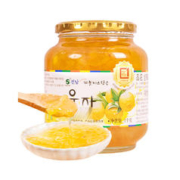 全楠 全南蜂蜜柚子茶1kg果酱冲饮果汁水果蜜茶饮料