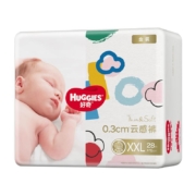 京东百亿补贴：好奇（Huggies）金装纸尿裤婴儿尿不湿超薄柔软透气 XXL28片(15kg以上)