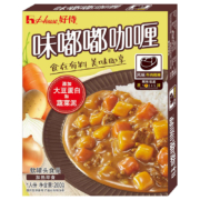 plus会员：好侍（House）味嘟嘟牛肉咖喱 200g/盒 咖喱块 微辣*3件