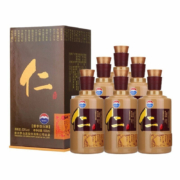 茅台 贵州茅台酒股份出品 53度 500mL 6瓶 整箱