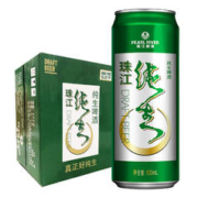 珠江啤酒 9度 珠江纯生啤酒 500ml*12听 整箱装 年货送礼，仅限上海地区