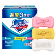 舒肤佳香皂 3块皂(纯白+柠檬+芦荟)肥皂 洗去细菌99% 新旧包装随机