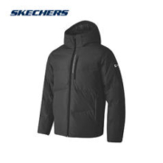 SKECHERS 斯凯奇 男短款羽绒服外套防泼水冬季保暖外套P423M127