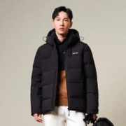 PELLIOT 伯希和 男子户外羽绒服 11940817 曜石黑 L