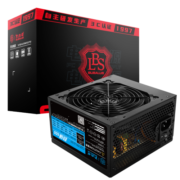 大水牛（BUBALUS）额定650W 劲强650台式电脑电源（主动式PFC/12CM风扇/智能温控/支持背线）