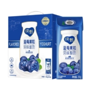 PLUS会员：MENGNIU蒙牛 纯甄蓝莓果粒风味酸奶 200g×10盒