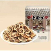 plus会员、概率券：老街口 黑芝麻味 猫耳酥 100g （多款可选鹿角脆、锅巴）