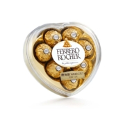 FERRERO ROCHER 费列罗 榛果威化巧克力 8粒 心型装礼盒