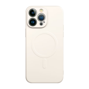 狸贝多 苹果MagSafe磁吸肤感保护壳iPhone直边TPU手机壳防摔软壳 【古董白】磁吸保护壳 iPhone 14 Pro Max